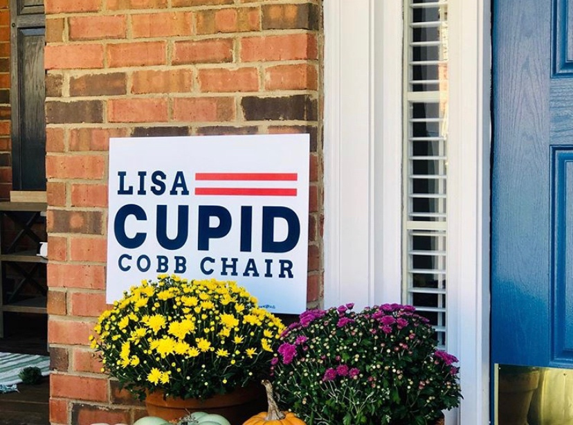 So many of you had my signs in front of your homes, stores, and more. Thank you!