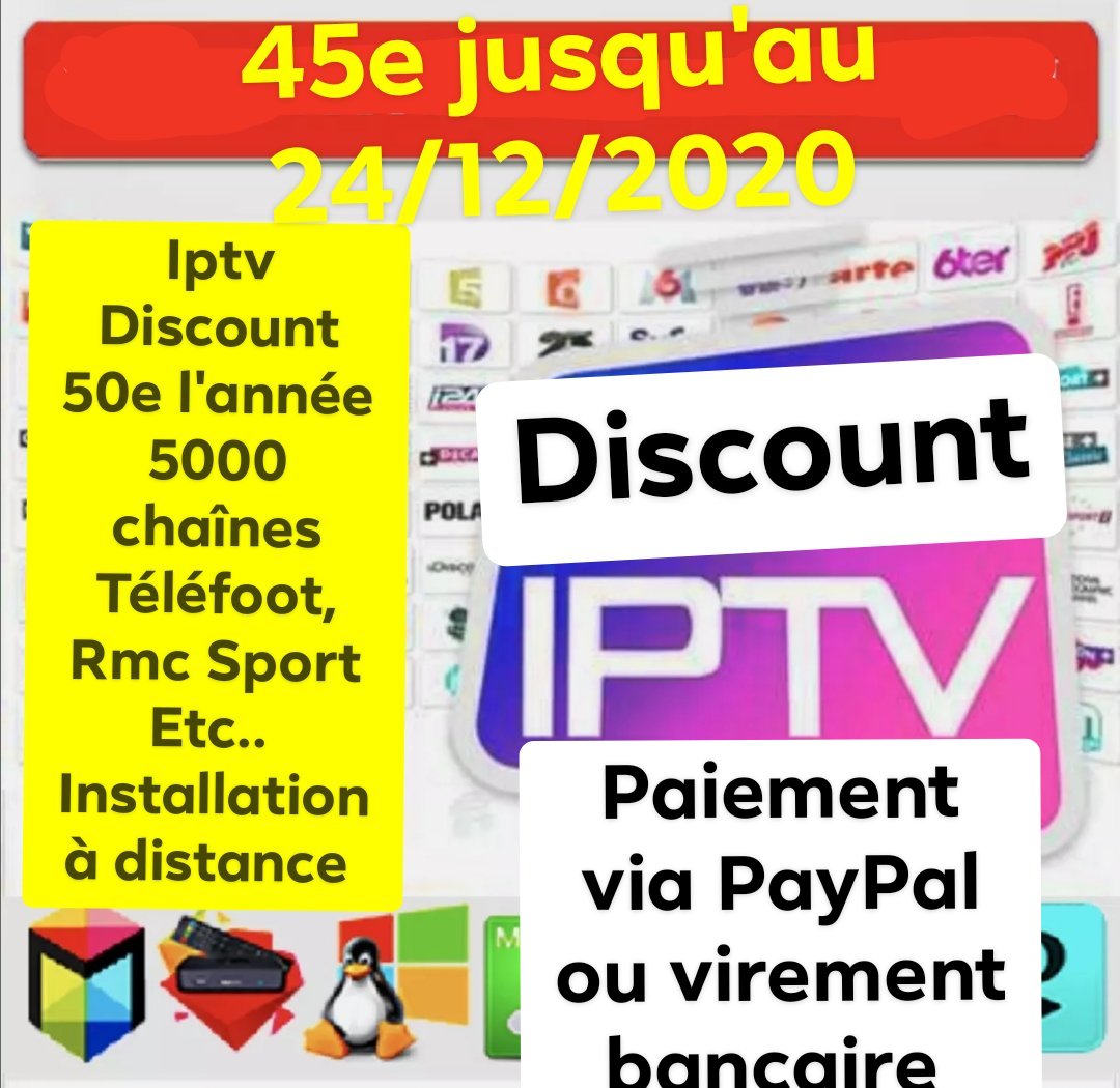 NiktooFr's tweet photo. #iptv #abonnement #telefoot https://t.co/ZMdz2CEvlV