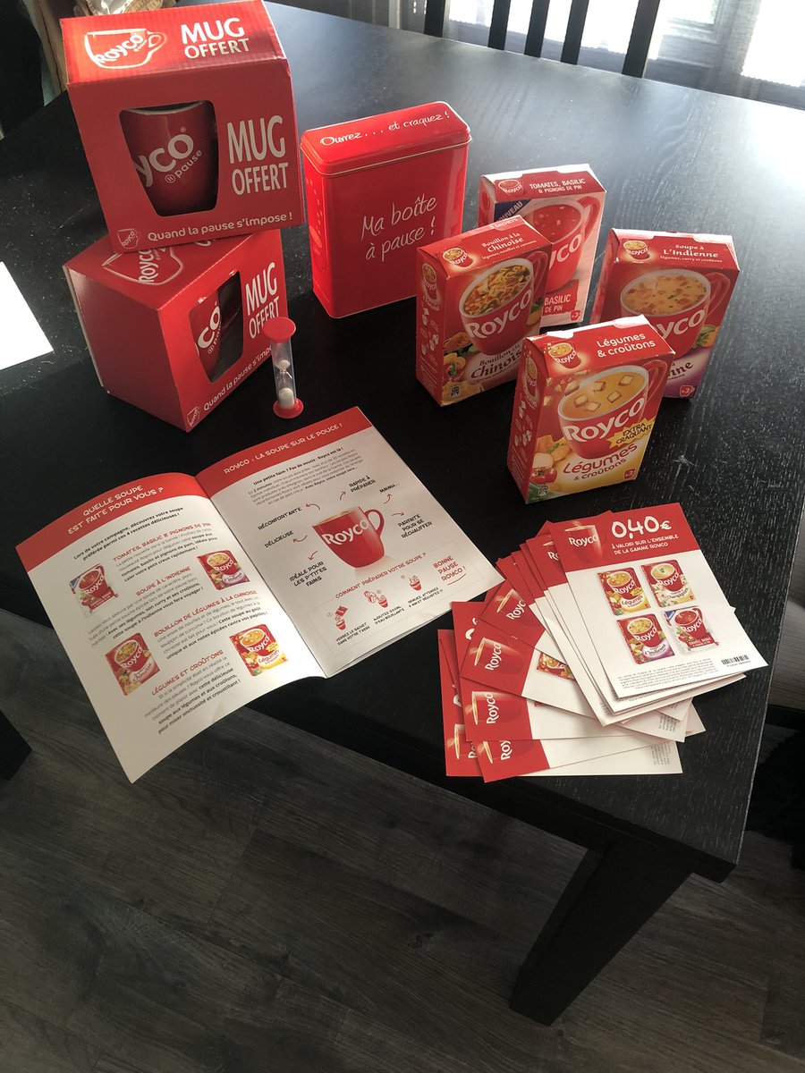 julinette85's tweet photo. Merci #Sampleo de m’avoir fait ambassadrice de #Royco j’ai déjà testé plusieurs des ces soupes instantanées notamment l’indienne que j’adore parce qu’elle est bien épicée,#jaitestroyco #roycoplusrapidequeleclair https://t.co/QN3JP8luLA