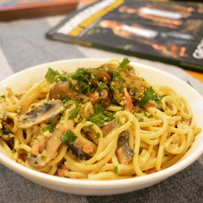 MsFoodBlogger's tweet photo. SPOILER ALERT!
Last weekend I had the joyous task of cooking from @johnburton_race_'s latest cookbook and what a delectable feast it was - Field Mushroom &amp; Smoked Lardon Tagliatelle ❤
Following the journey from field to plate this book tells the stor… https://t.co/qjIp1vdVi7 https://t.co/CxJPAr5Kmu