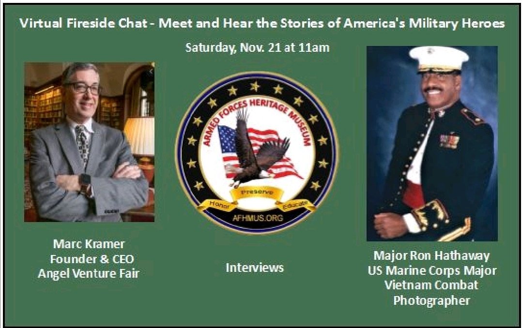sergio_panu's tweet image. Pay tribute to our heroes - This is a memorable event you don't want to miss!  Free registration @eventbrite
angelventurefair.ticketleap.com/meet-and-hear-…
@AngelVenture @Marines_US @USAHEROSALUTE