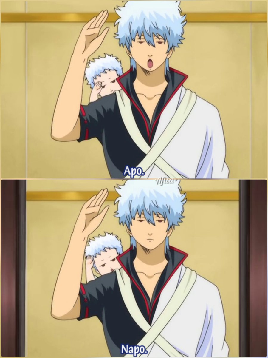_afisaa's tweet photo. Dadtoki and Baby❤

#Eps51 #Eps52 #SakataGintoki #Gintama https://t.co/CfJDLrFwkL