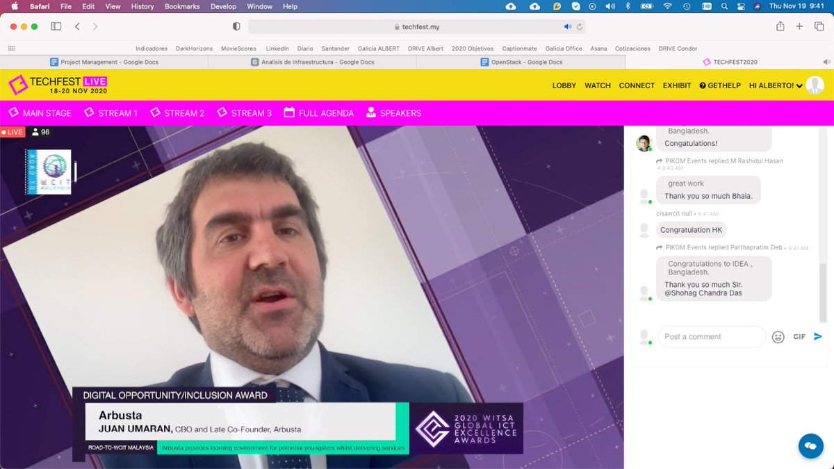 CessiArgenTIna's tweet photo. ¡Felicitamos a nuestro socio @arbustaIT ganador de los premios #Witsa Global ICT!
Reconocida en la categoría Oportunidad Digital/Inclusión al permitir accesibilidad y brindar soluciones innovadoras que crean empleo significativo.
Desde #CESSI felicitamos y apoyamos su proyecto https://t.co/P5N7MCKj7w