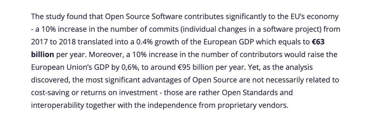 OSHdata's tweet photo. Exciting new study from @FraunhoferISI and @OpenForumEurope! Nice work by @KnutBlind @grzeg_paula and more.

Here's a sneak peek. 

https://t.co/jCNlSBdkgQ https://t.co/2xXDcD5VT4