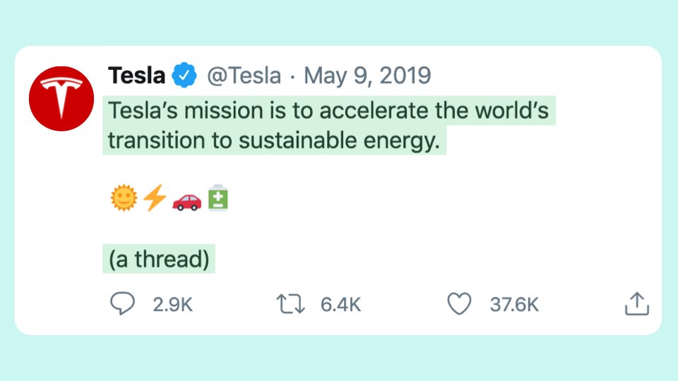 2/ ThreadsPeople don't click links. So if you've got a story worth sharing write a thread.