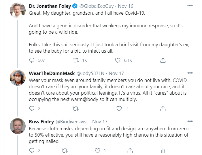 Biodiversivist's tweet photo. @bsaunders @kjcSG1fan @Jody537LN @GlobalEcoGuy @MarchForScience Like I said before, that's true but not my point. My point was made in the third comment. You're commenting on a quote in the 5th comment that came from the link posted by the second commenter... Twitter was not designed for debate :  ) https://t.co/7CrUrdIkiw