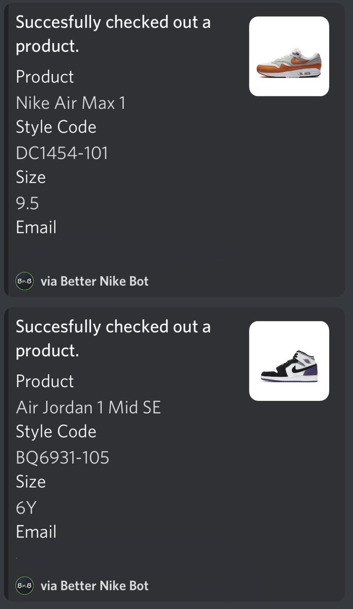 better nike bot coupon
