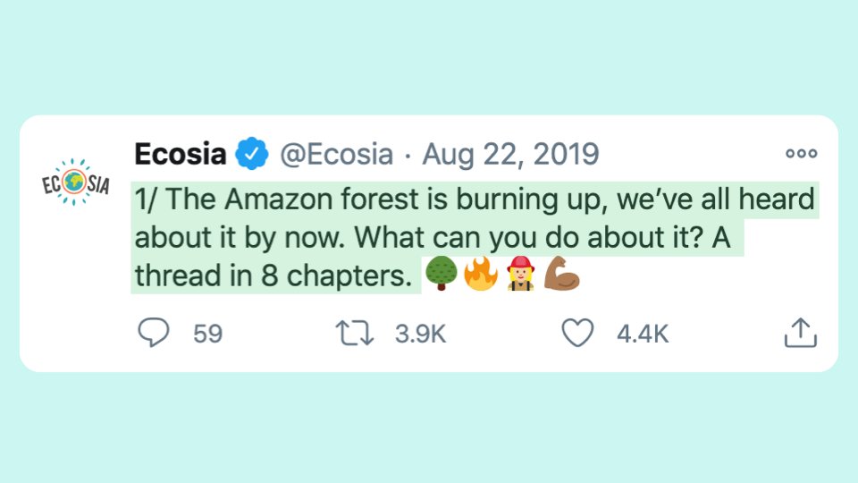 2/ ThreadsPeople don't click links. So if you've got a story worth sharing write a thread.