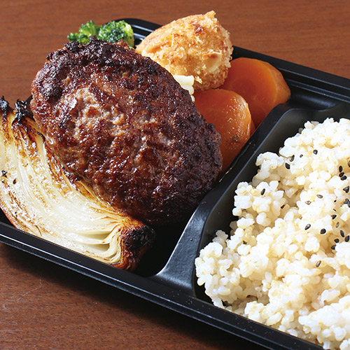 Mochica もちか 東京23区もちかえり情報サイト Mochica加盟店をご紹介 今週は 世界各国の料理店week 渋谷区代々木上原にある ホテルフレンチ出身のオーナーが腕をふるう 肉ビストロ Monboeuf モンブッフ 黒毛和牛100 のハンバーグ弁当