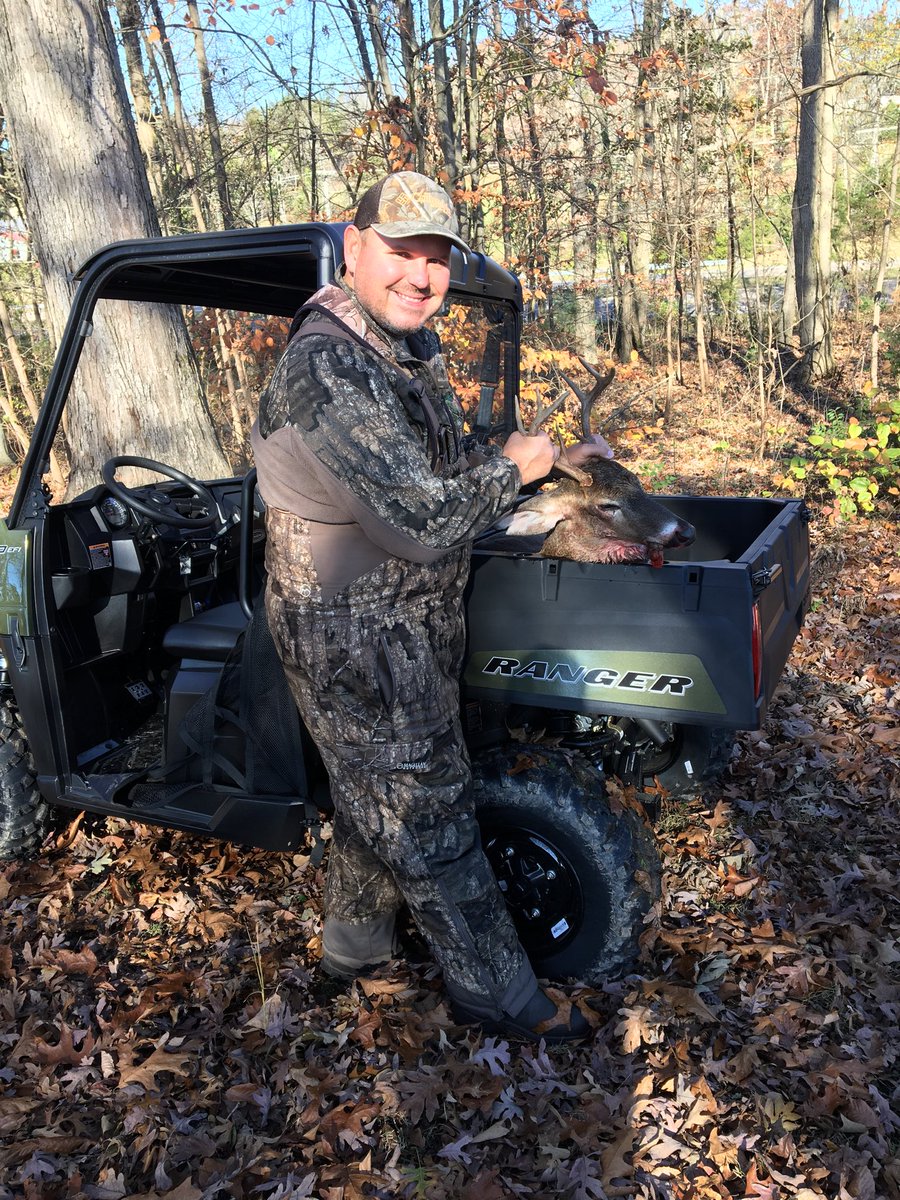 KevinG803's tweet photo. 1st hunt with my new Polaris definitely brought me some luck #8pointer #easttnhunting https://t.co/S8kKECawOF