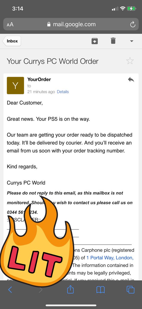 Stackz1st's tweet photo. @ZenofyMedia @WeGameInTheUK @TeamKnowhowUK Just got this in the mail ๐#PS5 #ps5uklaunch https://t.co/TLGVqr1x5A