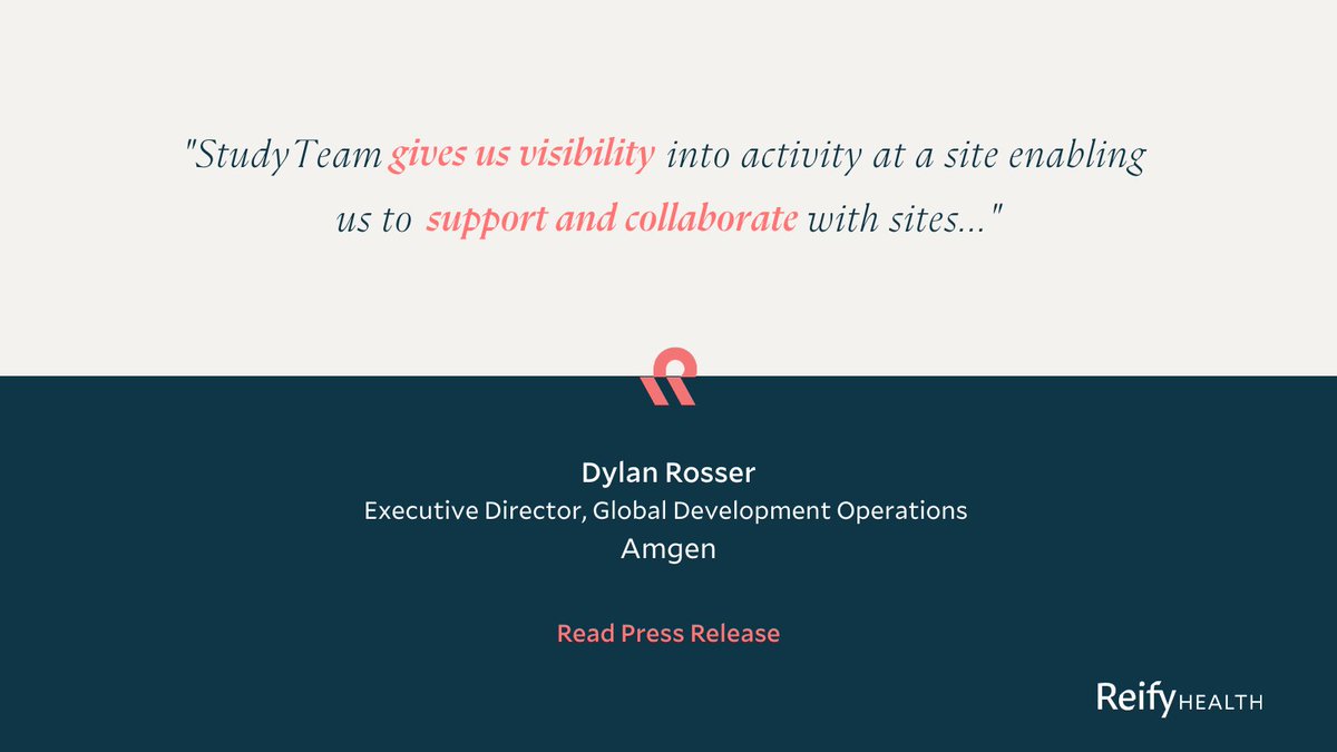 OneStudyTeam tweet media