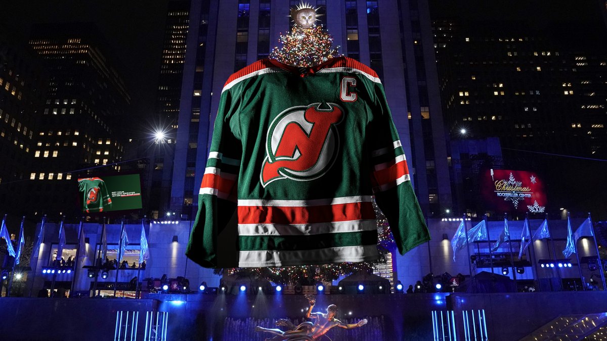 new jersey devils christmas jersey
