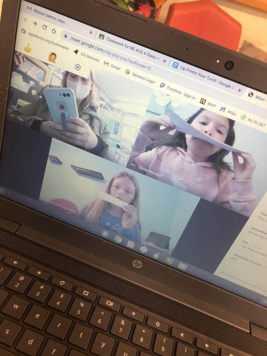 ACETweetsCG's tweet photo. Who says we can have fun in school?  A little cheiloscopy (lip print analysis) in our CSI class today.  #ace #gandt #giftedandtalented https://t.co/hoHWle2xZu