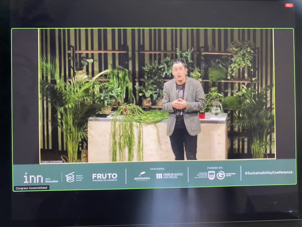 En este mismo momento
Congreso sostentabilidad #SustainabilityConference <a href="/bculinary/">BasqueCulinaryCenter</a> #FRUTO Gastronomia como herramienta de transformación