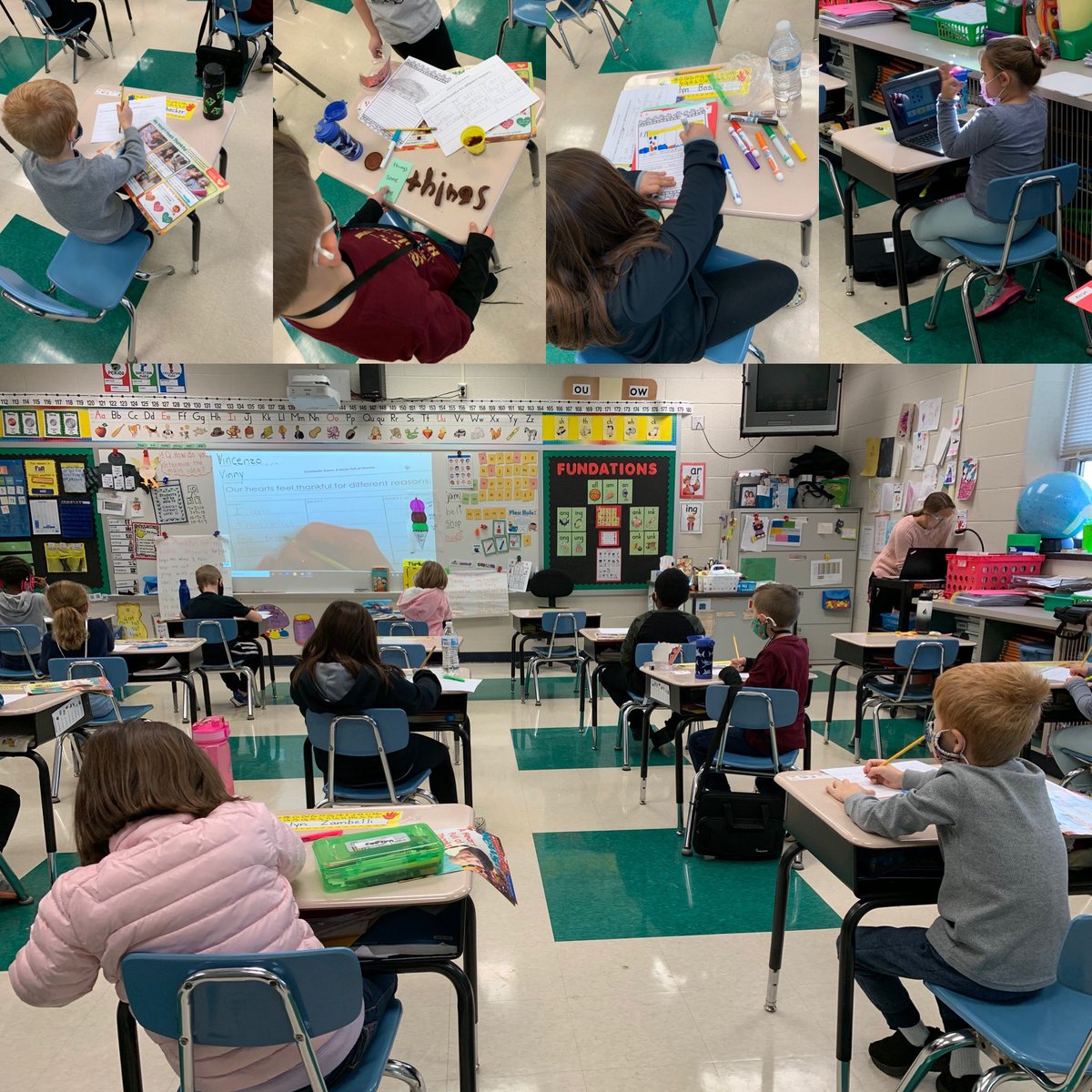 Mrs. Happel’s 1st grade friends were super stars today finding the main idea and details in their reading.  #wmponies #swexcellence