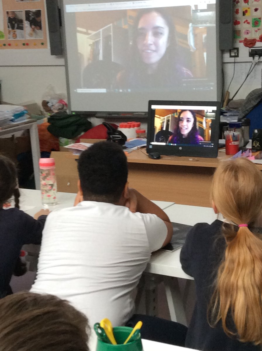 RFitzroyAcademy's tweet photo. #Year5 portfolio group build their culture capital and community links. Thank you to Sophie and Skye at Turf Projects Croydon for our first zoom Art workshop and exhibition experience. #workingtowardsartsmark #Artatrfa #Turfprojects making zines to express positivity. https://t.co/cQPSYl3Oke
