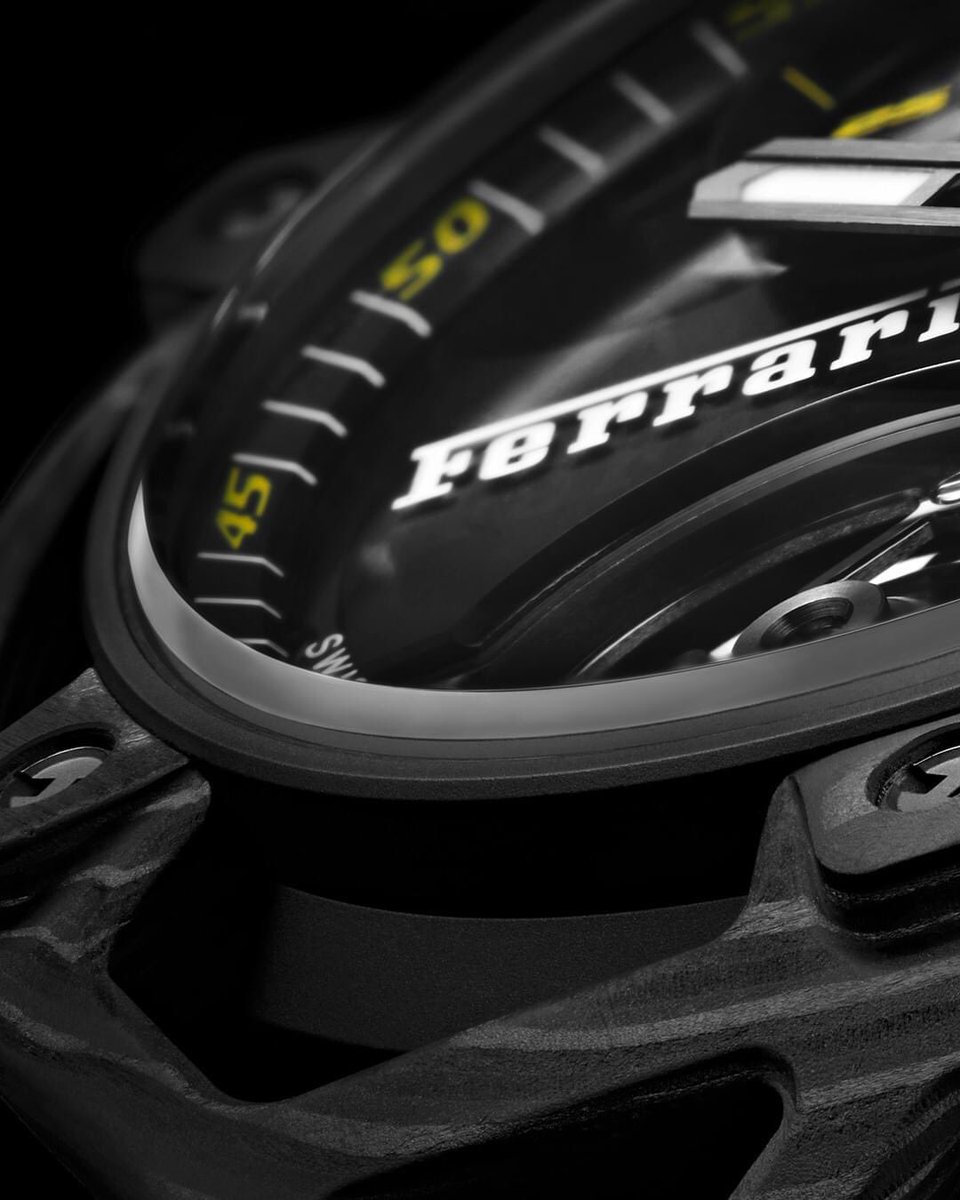 SFCSanJoseCR's tweet photo. #Techframe Ferrari Tourbillon Chronograph Carbon.  ¡Lo mejor de ambos mundos en una ejecución inesperada!  #HublotFerrari

#SFCCostaRica 🇨🇷 https://t.co/27naeZjdn2