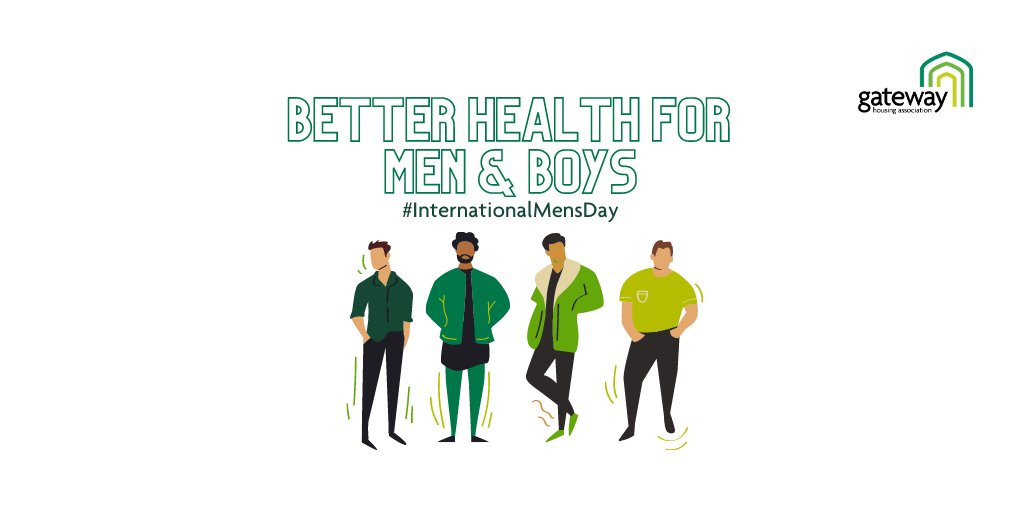 GatewayHousing's tweet photo. Today is #InternationalMensDay2020, which celebrates the positive value men bring to the world, their families and communities. More than ever, it's important men reach out for support when they're struggling💚For more info and support visit: https://t.co/IxPxYky0wR #IMD2020 https://t.co/QZlGZQnUVt