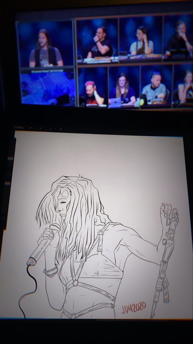 fia_boginya's tweet photo. Working on a new comic cover while watching the newest episode of Critical Role.
๐ฅ๐ฅต๐ฅ #lenahall #motherplease #absabsabs https://t.co/mGthoiM38x