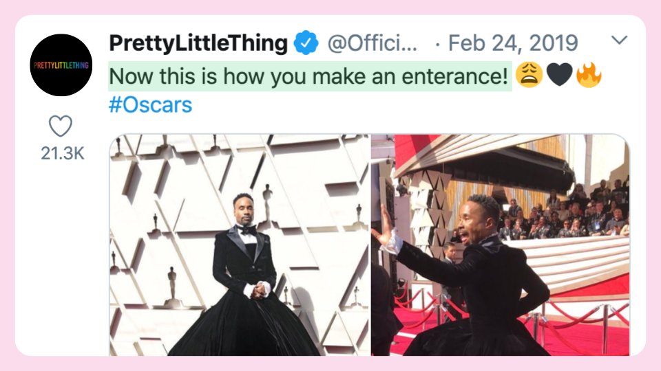 11/ Live tweetingYour audience watch a cult show. That show trends every week. You live-tweet each episode.