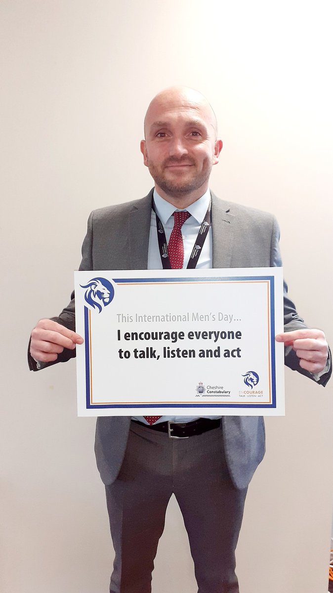 CheshPoliceHR's tweet image. PS Dan Lever supporting the #IMD2020 and encouraging everyone to #TalkListenAct.
@CheshirePolFed 
#IMDENcourage