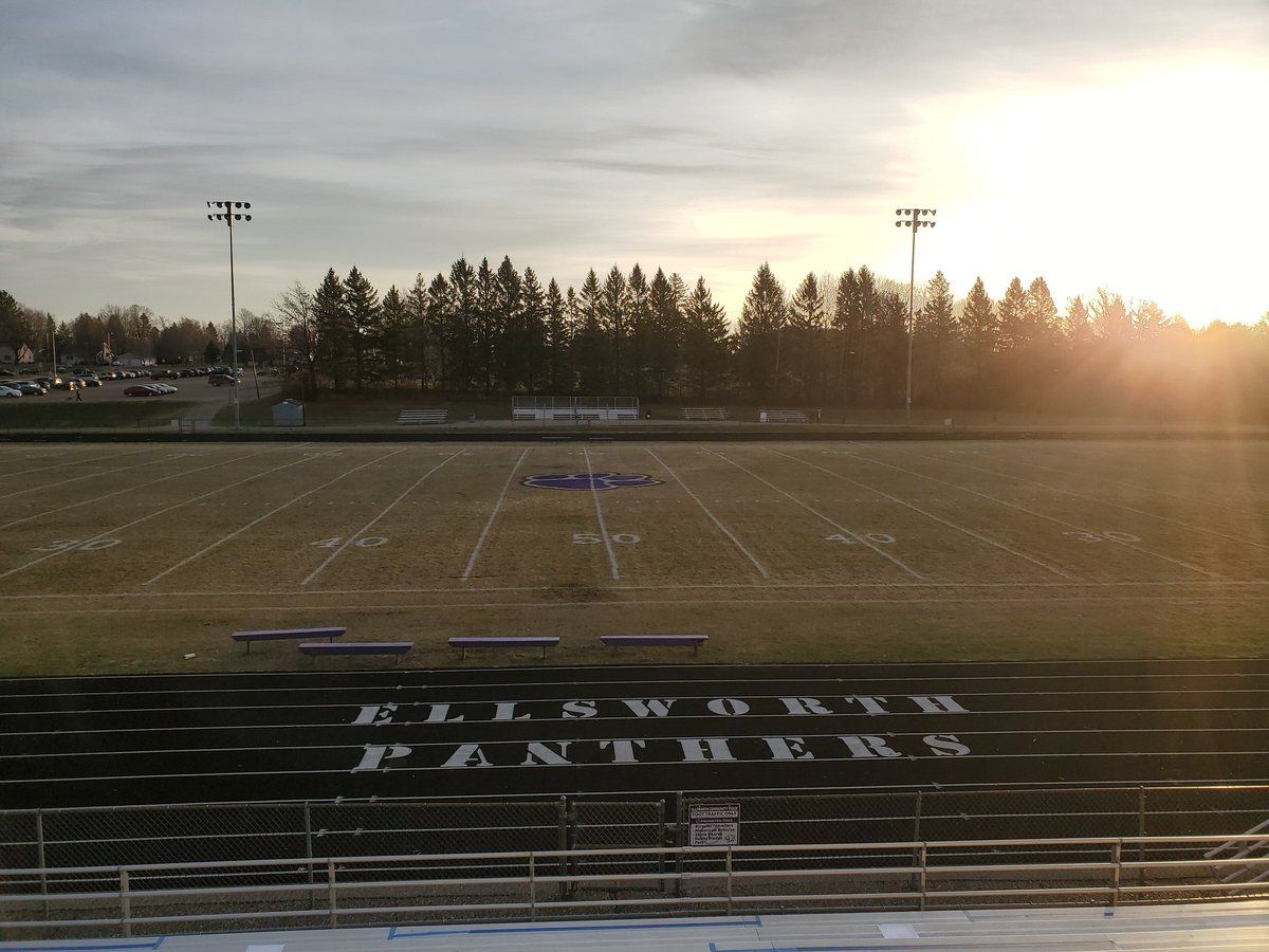 hellers_shop's tweet photo. Big shout out to Rod and Darren for giving our Panthers a great facility to try and finish their perfect season tonight.  Catch the game against the Tigers tonight at 7 on WeareEllsworth! https://t.co/t9mP34159g