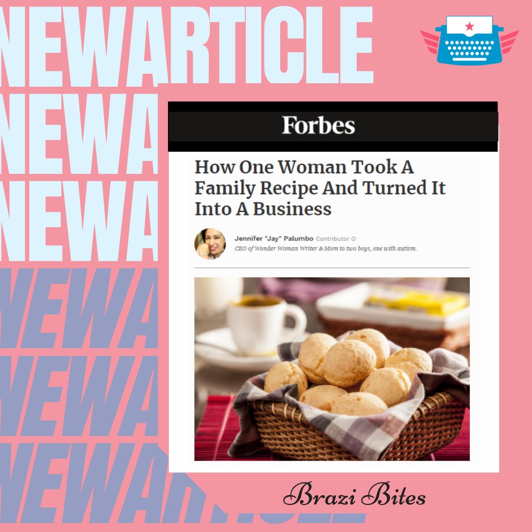 jennjaypal's tweet photo. In my latest article for @ForbesWomen, I spoke with @JuneaRocha, founder of @BraziBites. We discuss such topics as #diversity, gender disparity, being a #workingmom, and the power of Brazilian Cheese Bread! Click here: https://t.co/dyt3B4D2Ns
#Diversity #COVID19 #StartUp https://t.co/rPrdob0Kgp