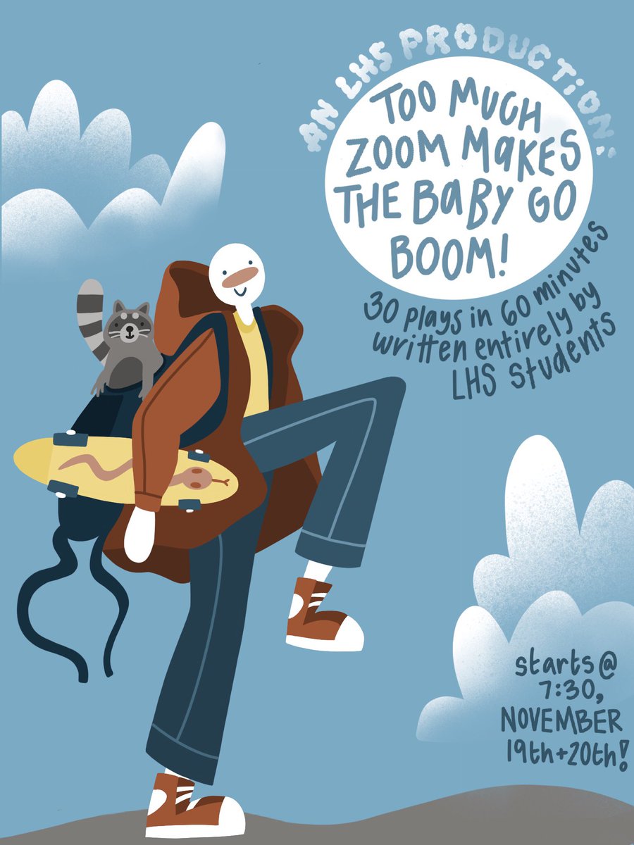 LHS Theatre Proudly presents an evening of all student-created work! We are jazzed about sharing this style of virtual Theatre tonight and tomorrow! #d128next #keepthelight PS. tickets available on the LHS webstore...