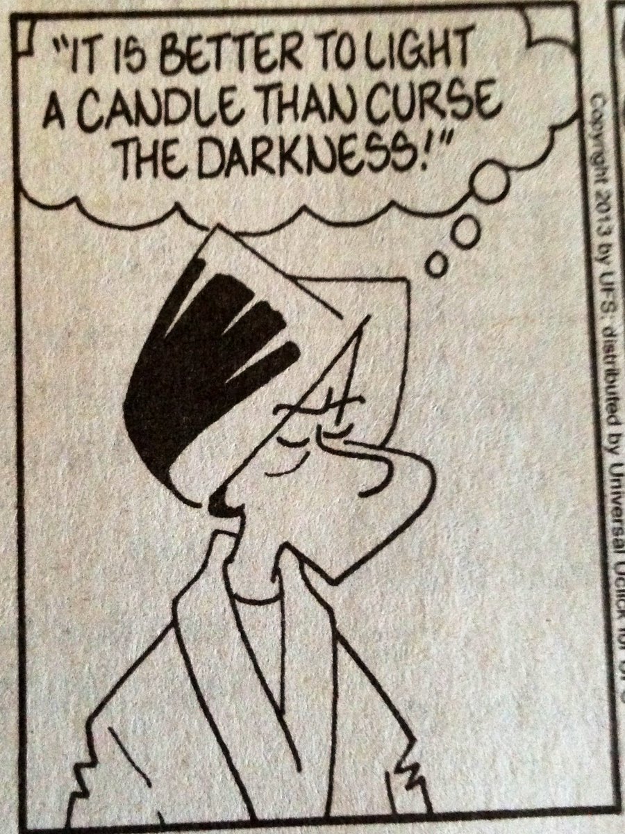 ...let alone, stop idly in front of the ‘road closed’ sign, shaking their fist and honking their horn, until the task is completed because this has ‘always been their way’. Trust the people who are trying to help you. Think introspectively about how this may benefit your life.