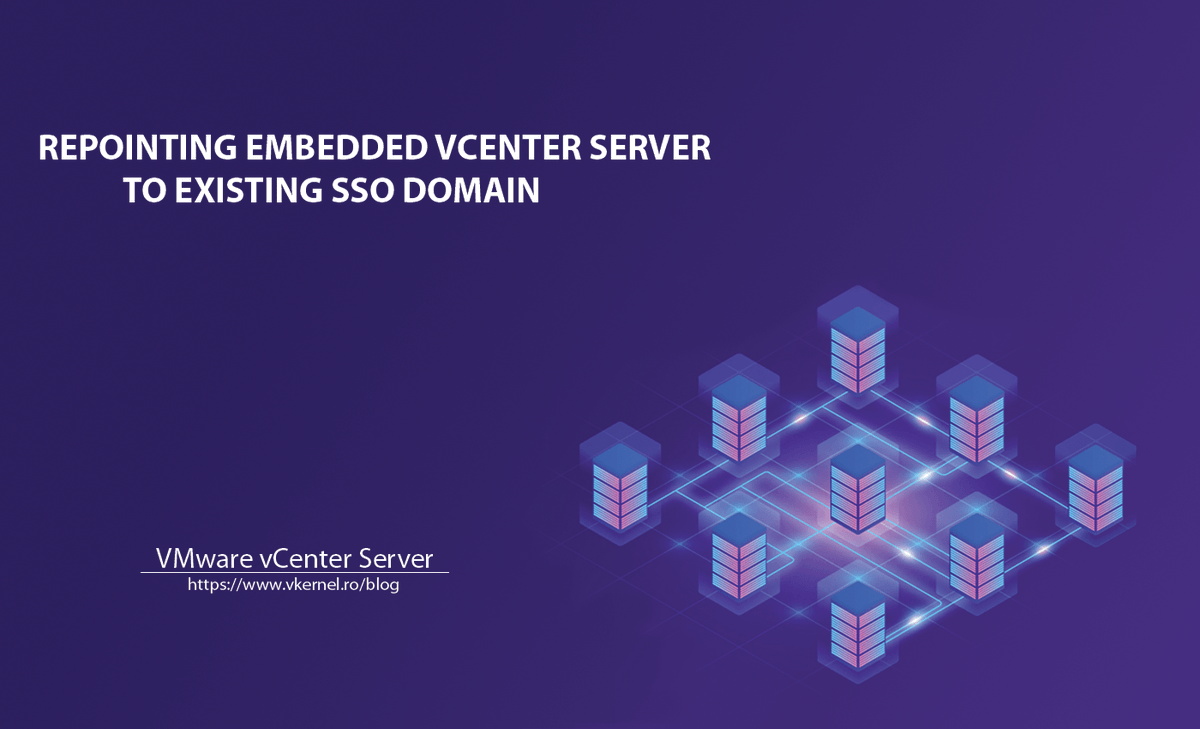 vKernelRO's tweet photo. Repointing Embedded vCenter Server to existing SSO domain
https://t.co/Vjzz4rxYQK https://t.co/OoEX9DhBle