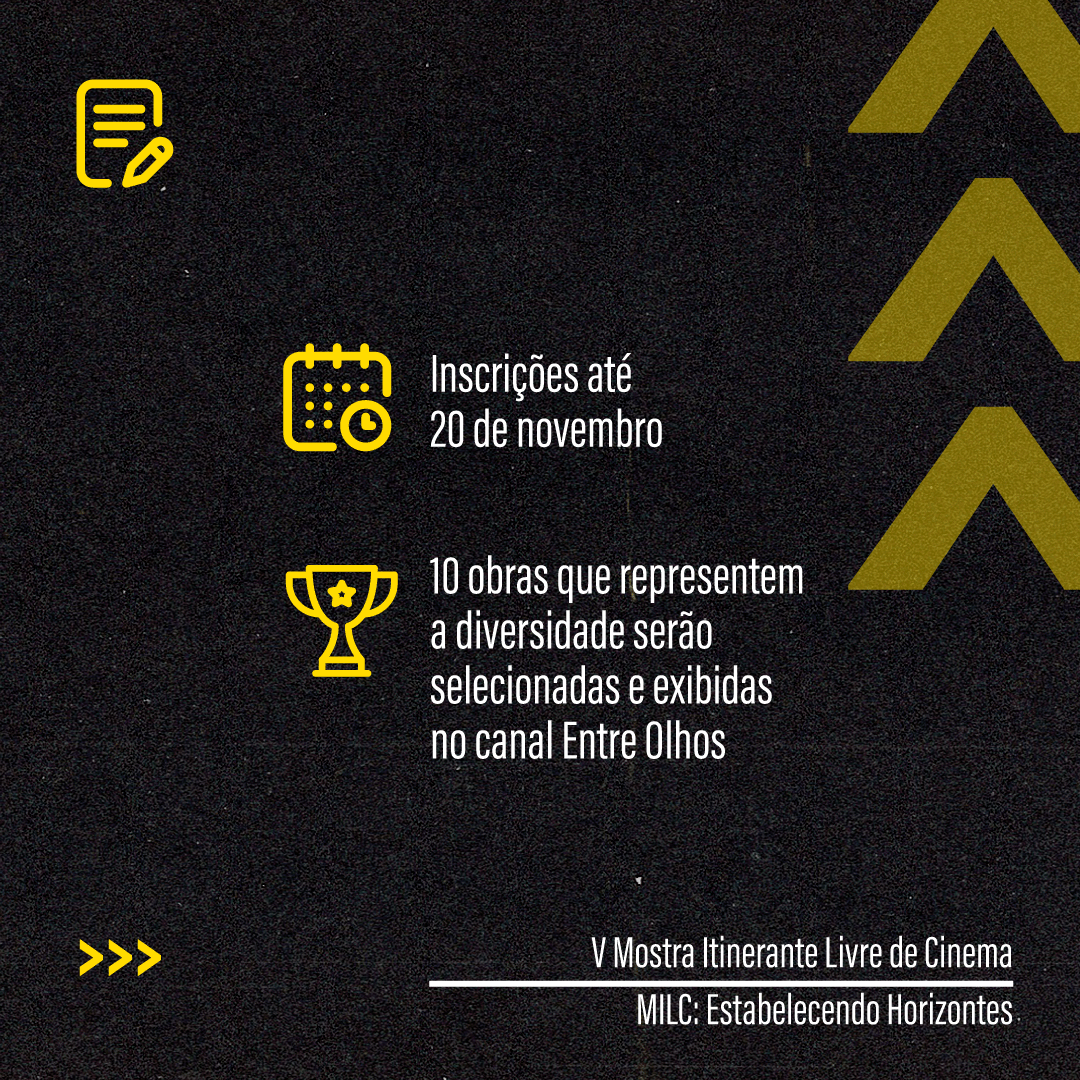7aoCubo's tweet photo. A Mostra Itinerante Livre de Cinema está com inscrições abertas para obras de curta-metragem. Para ler o edital, acesse: https://t.co/Pspfld0Vmu https://t.co/I5p9kGmhEI