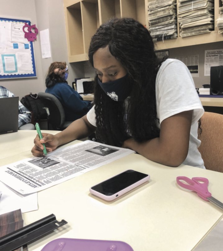 Here’s a look at this weeks photo page featuring our staff and how COVID-19 has changed the newsroom✍️📰#southernnews