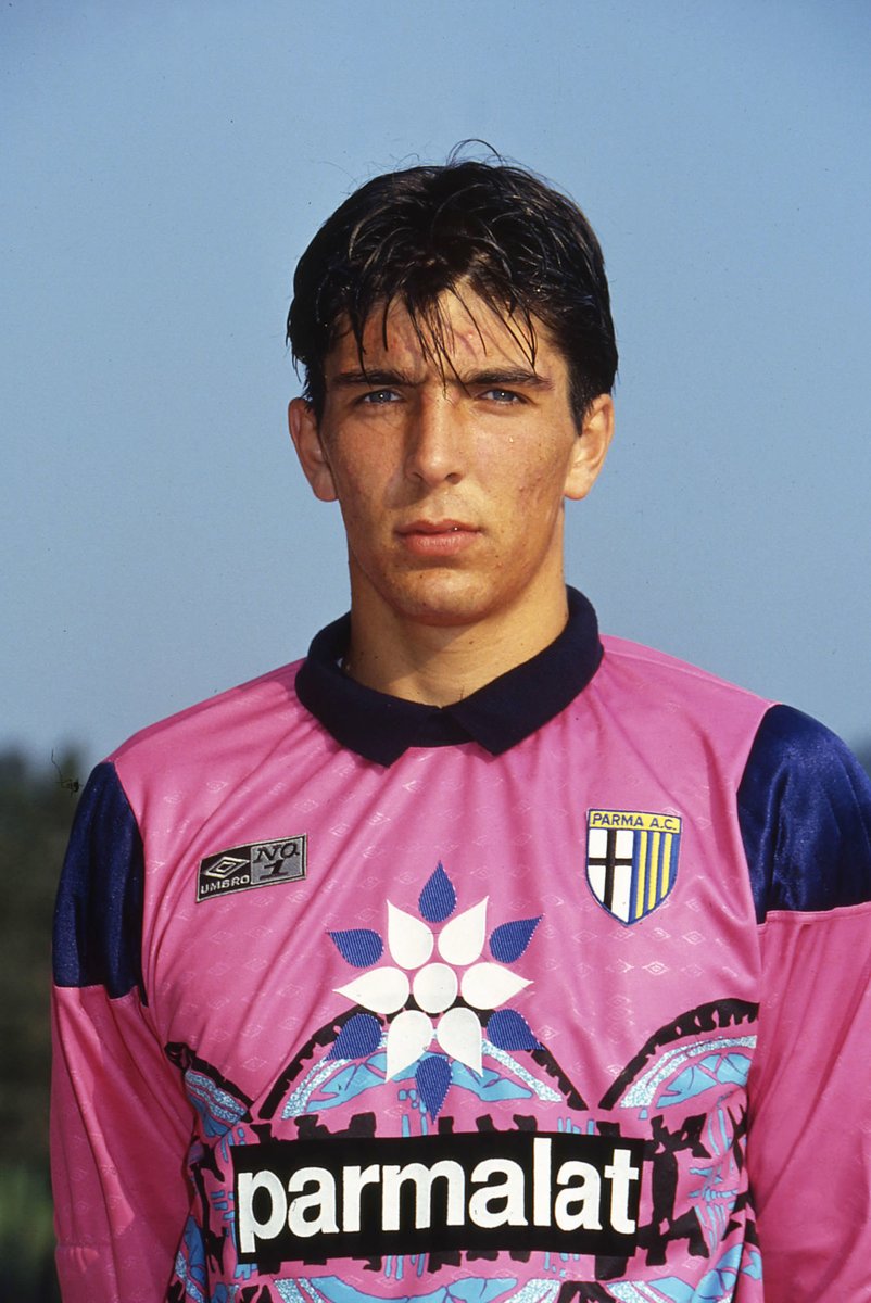 buffon pink jersey