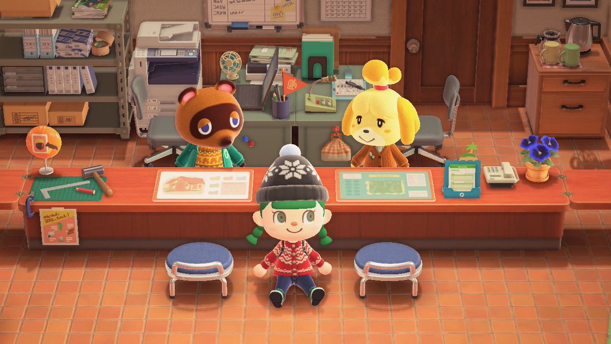 meliflyon's tweet image. Damn right I plonked myself down the second I learned the reaction. Nook looks so proud!