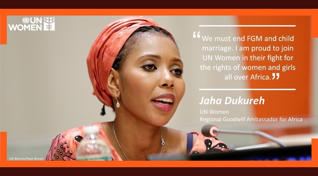 Beaulieu_CAN's tweet photo. Getting a headstart on #16DaysOfActivism with @UN Goodwill Ambassador for Africa @JahaENDFGM. What an amazing African leader! Discussed the many facets of violence against women... and 🇨🇦's @BigBadBoo's awesome animated advocacy work around the world. @DevCanada. #kebetu https://t.co/FgxcGoHrSU