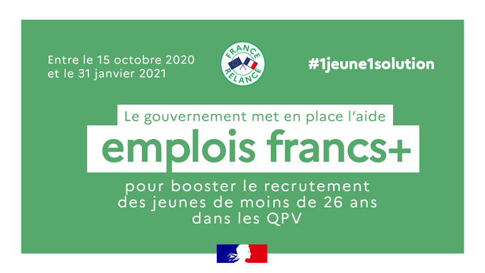Prefet De La Seine Saint Denis On Twitter 1jeune1solution L Emploi Franc Est Une Prime Pour L Embauche D Un Jeune Issu D Un Quartier Prioritaire De La Politique De La Ville 17 000 Sur 3