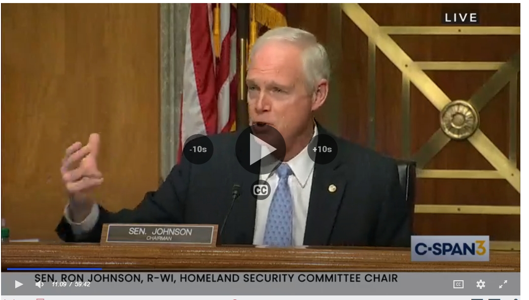 "Je comprends complètement le fait de suivre un protocole et de faire des essais cliniques randomisés. Mais il y a des moments dans l'histoire où on doit laisser les médecins développer la médecine. Honnêtement, c'est notre histoire de la médecine.  #Raoult  http://www.c-span.org/video/?478159-1/senate-hearing-covid-19-outpatient-treatment&vod