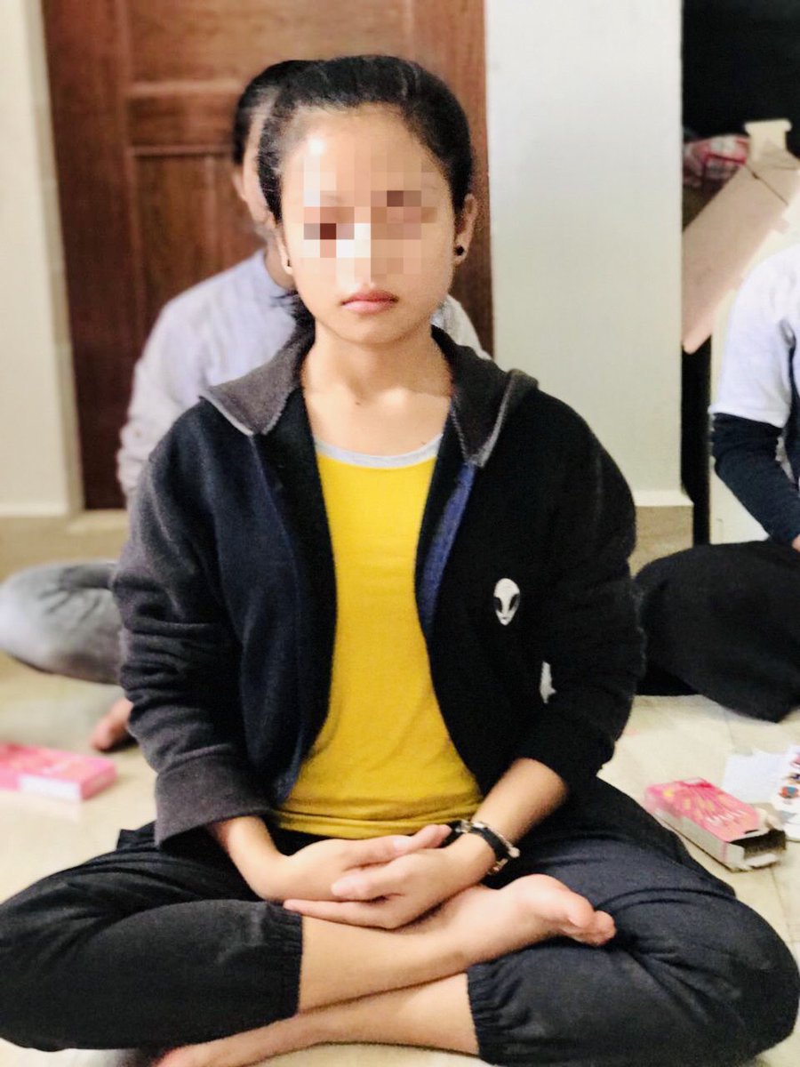 LinSylor's tweet photo. Our girls are encouraged to enforce self-reflection mediation. Meditation has an abundance of practical for accelerated personal &amp; spiritual growth. Deliberate self-reflection is one of the most fruitful practices. it’s important to increase focus, quieten the mind &amp; self-esteem. https://t.co/YrcUs6ZiCv