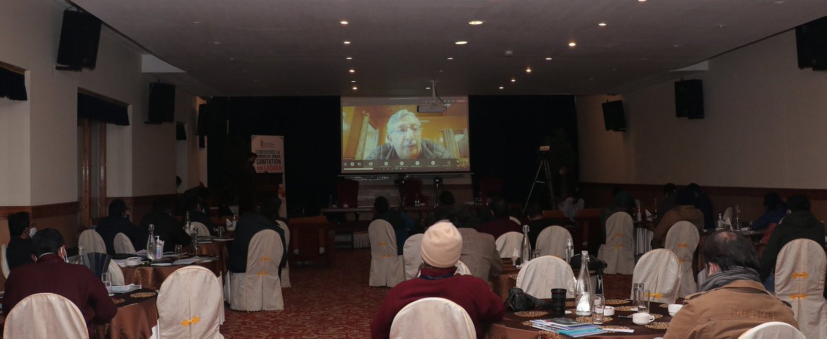 DIPR_Leh's tweet photo. @DIPR_Leh
Administration of #UTLadakh in collaboration with #BORDASouthAsia and #LEDeG organized a daylong conference on “Innovative Urban Sanitation for Ladakh”
https://t.co/rA9W6ujVK9
@lg_ladakh
@sahuajeet @ladags @DvCom_Secretary @DC_Leh_Official @DDNewslive @prasarbharti https://t.co/PmtEUW7sO8