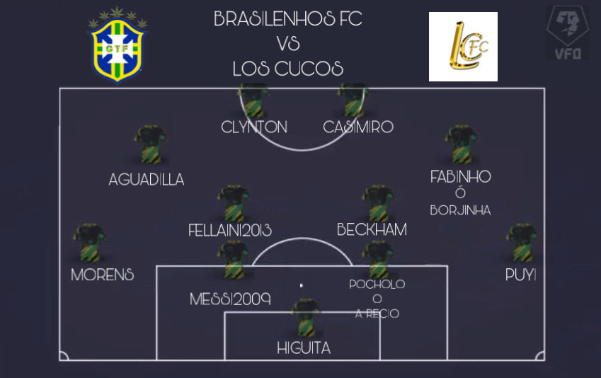 Y aquí la alineación para esta noche... Nada de pajillas! 😉😂 Suerte amigos  ⁦<a href="/Loscucosfc/">Los Cucos FC</a>⁩