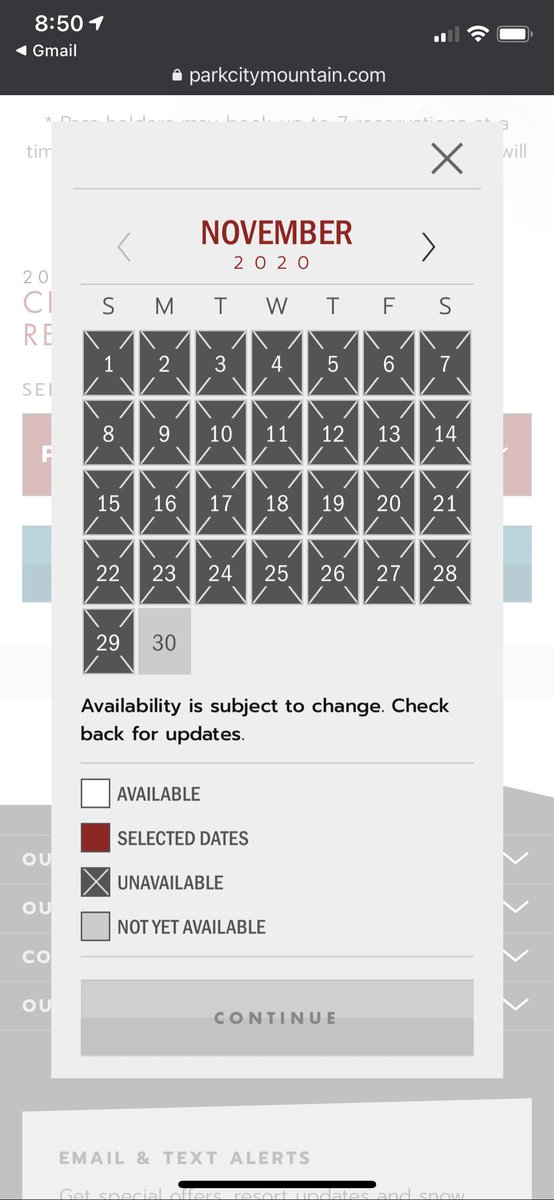 therealbenbare's tweet photo. @PCski Why is there no availability this weekend or next?? When selling season passes your marketing materials stated very clearly that there would be ample availability for all season pass holders. Get it the f* together guys. Open up more reservation spots. https://t.co/m0gd8KHR9B