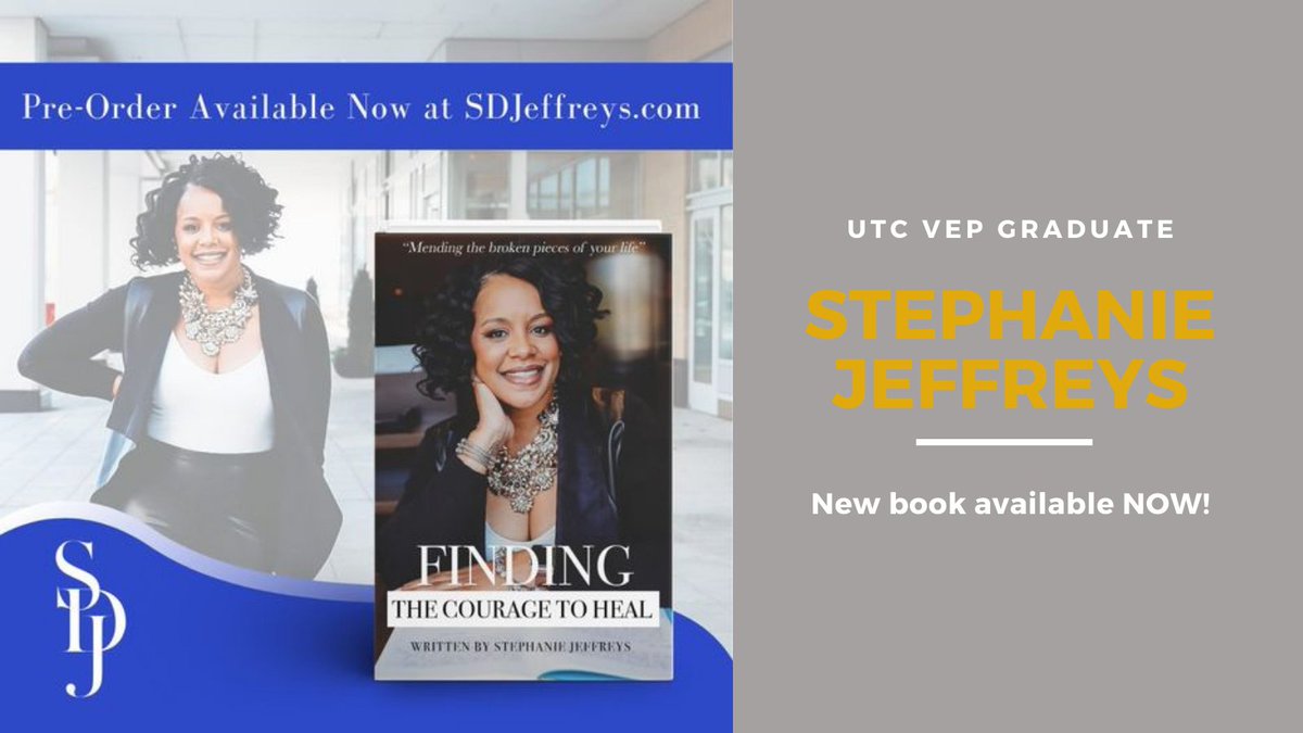 We love to brag on our VEP graduates and we're so proud of Stephanie Jeffreys for publishing her SECOND book! 
⭐️⭐️⭐️⭐️⭐️⭐️⭐️⭐️
Learn more about her and her journey at sdjeffreys.com