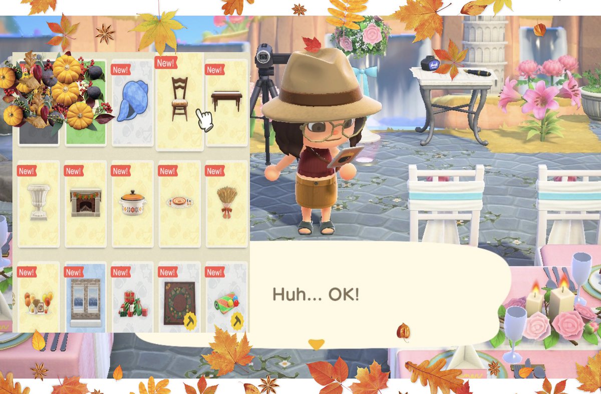 LunaZol_'s tweet photo. 🍂🍁Will be hosting a Crafting Party soon!🍁🍂 You bring the items, and I will craft them for you! DM if interested🔨 #ACNH #ACNHTRADE https://t.co/nw9a8AS7fa