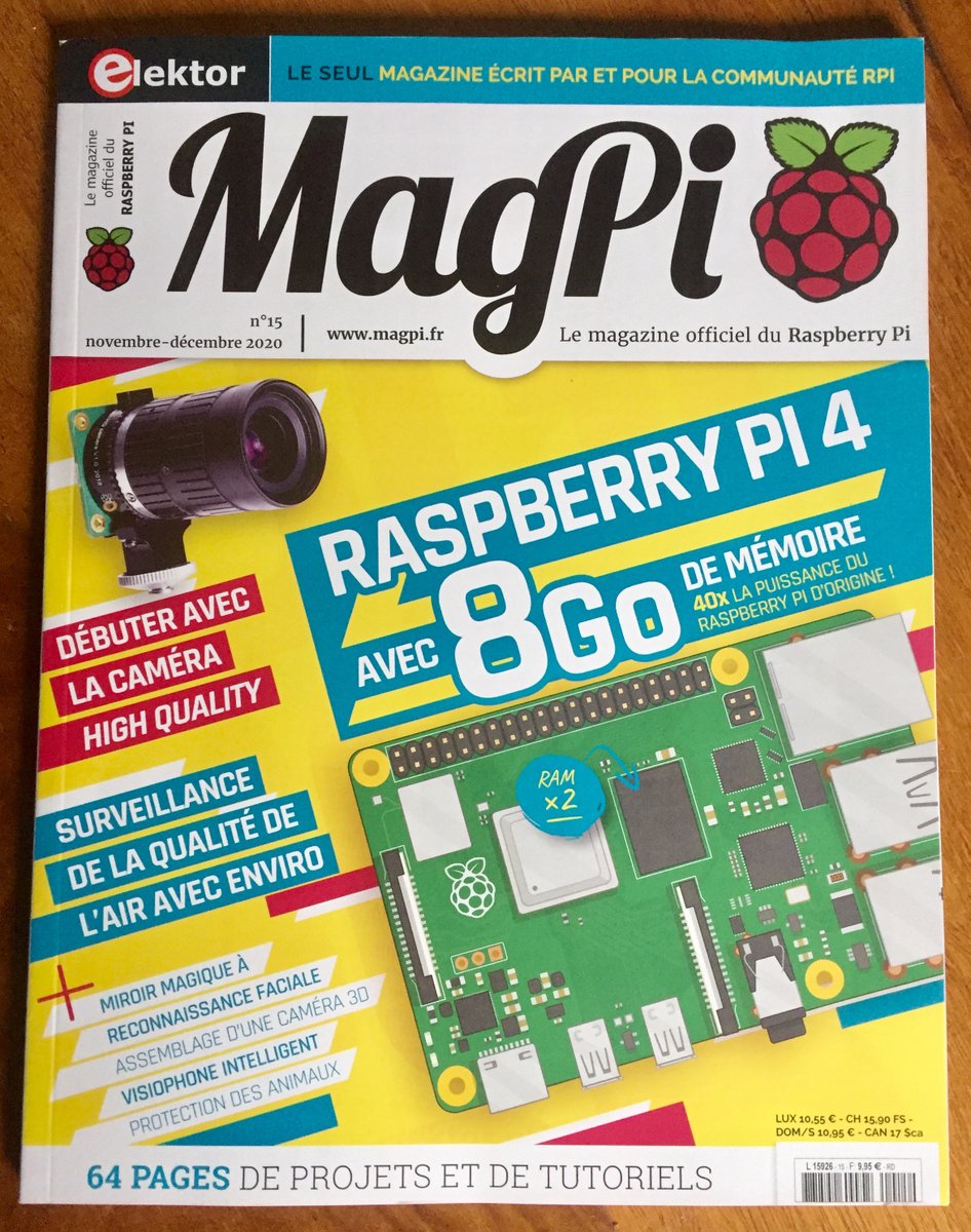 CoderDojoBe's tweet image. Le magazine @MagPi_FR Nov - Déc 2020 est disponible en kiosque ou en ligne 💻🤓 À lire "Immersion au coeur d'un atelier CoderDojo - Visite au Dojo de Forest" et un article spécial #CoderDojo4All
magpi.fr/magazine/2020/…
#Commauté #IT #CoderDojo #RaspberryPi #News