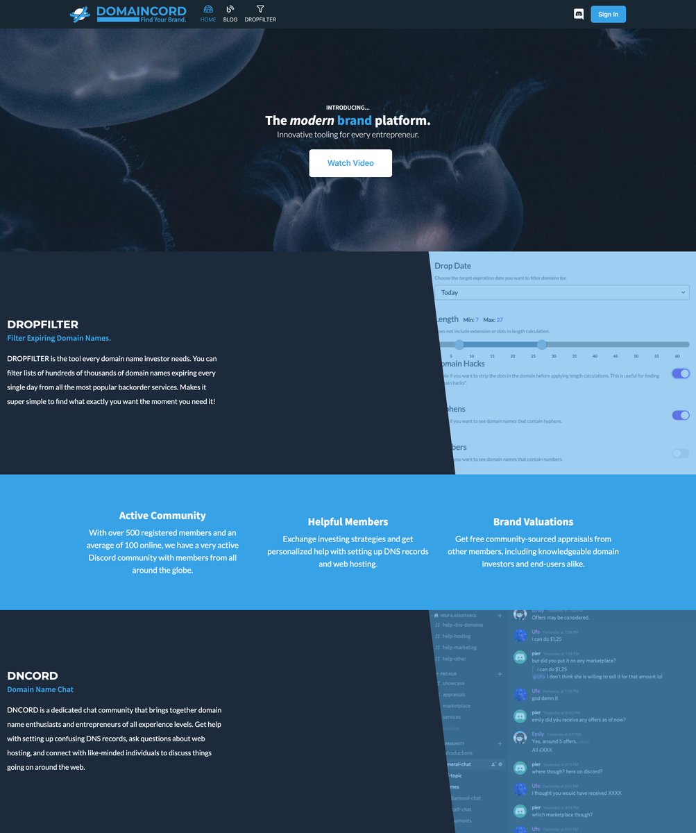 Domaincord tweet media