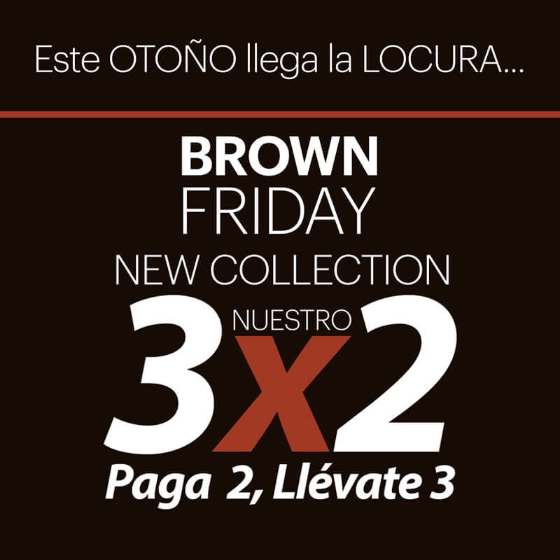 ¡En #Koröshi están celebrando el #BrownFriday! 🎉

¿Qué es? 🤷🏻‍♀️

Ven a Koröshi y aprovecha el New Collection 3×2. Paga 2 y llévate 3.

¡Solo quedan dos días para que termine esta súper promo! 📣

*Consulta condiciones en la tienda

#Albacenter #Albacete #Albacetemola