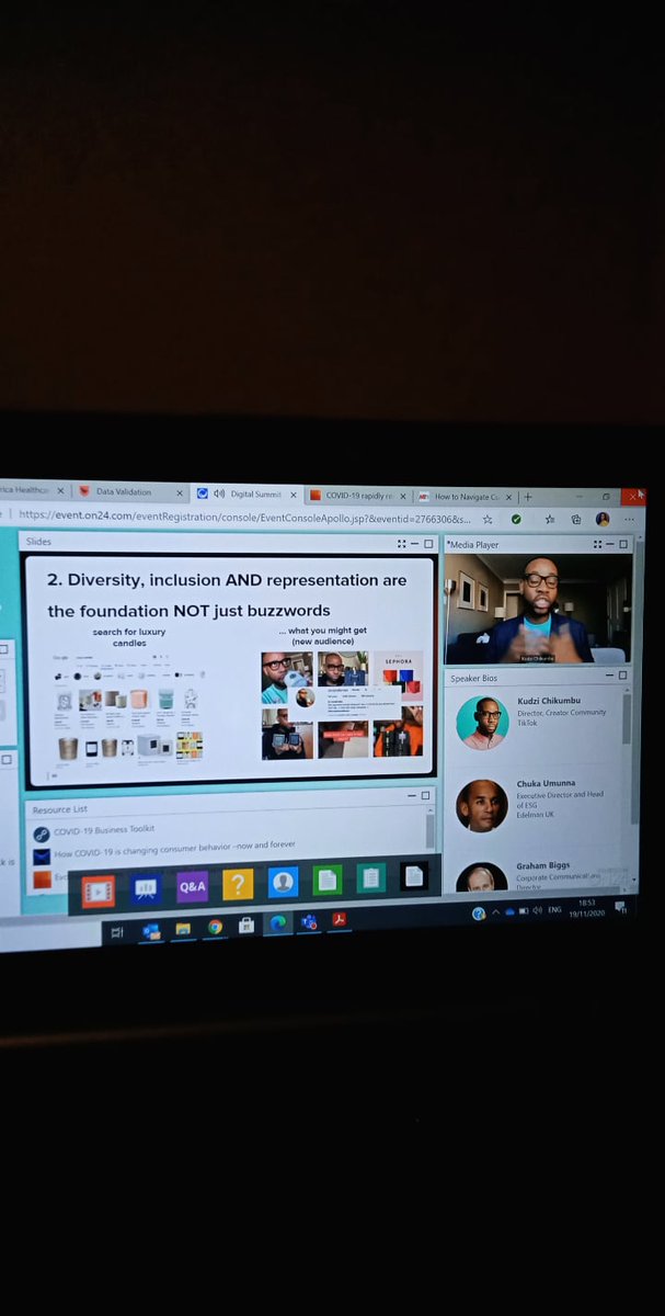 MungaiLynn's tweet photo. "When people are looking at your brand image they are looking for themselves... to feel included" #MWDigitalSummit @Meltwater https://t.co/ncoTFVNWa1