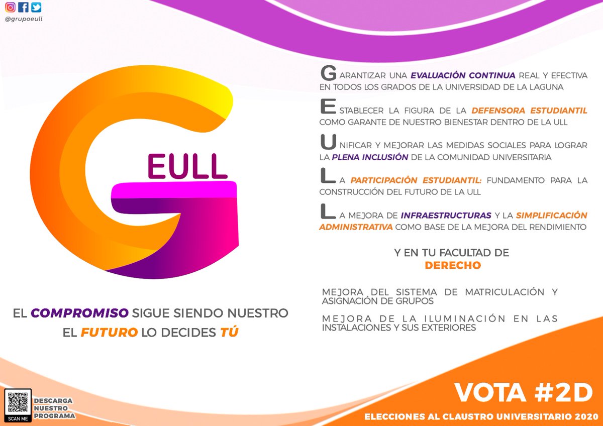GrupoEULL's tweet photo. Como ya anunciamos en nuestras medidas generales, las infraestructuras son fundamentales para un adecuado rendimiento académico. A pesar de las dificultades presupuestarias, debemos mejorarlas #DERECHO_ULL
#GEULL
#2D https://t.co/iNF8xScrNb
