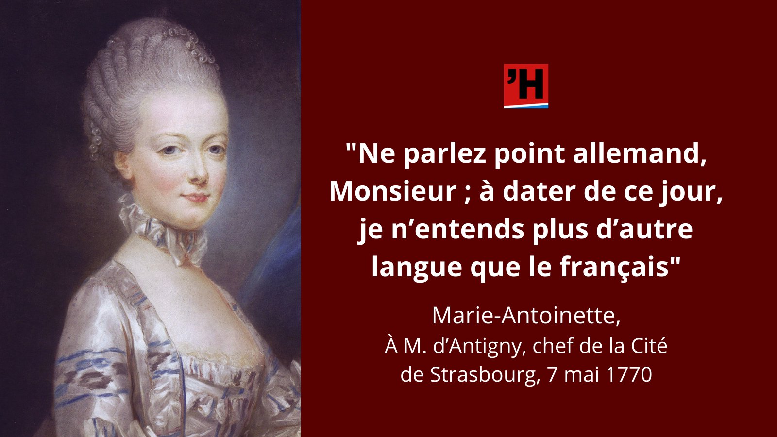 L Histoire En Citations 16 Mai 1770 Mariage Du Futur Louis Xvi Avec Marie Antoinette D Autriche Telle Est Sa Reponse A M D Antigny Chef De La Cite De Strasbourg Le